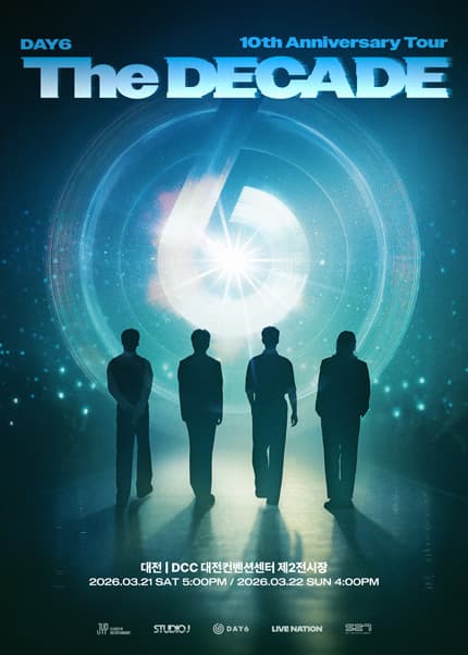 DAY6 10th Anniversary Tour: The DECADE [Daejeon]