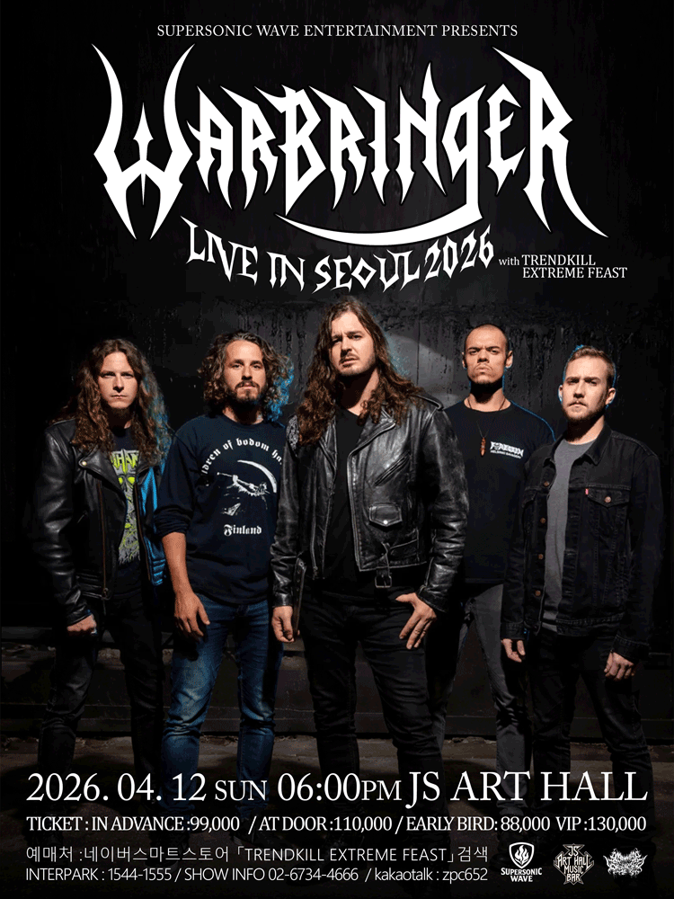Trendkill Extreme Feast, WARBRINGER Korea Performance